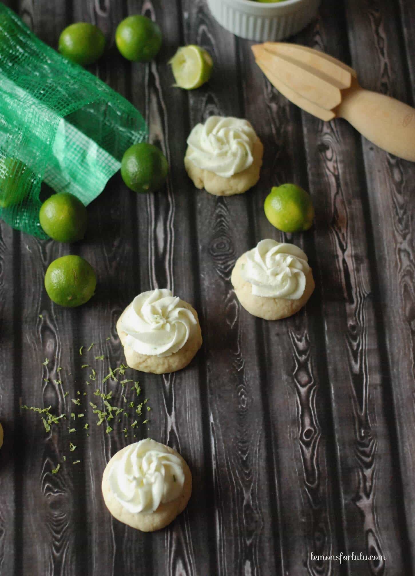 Key Lime Sugar Cookies