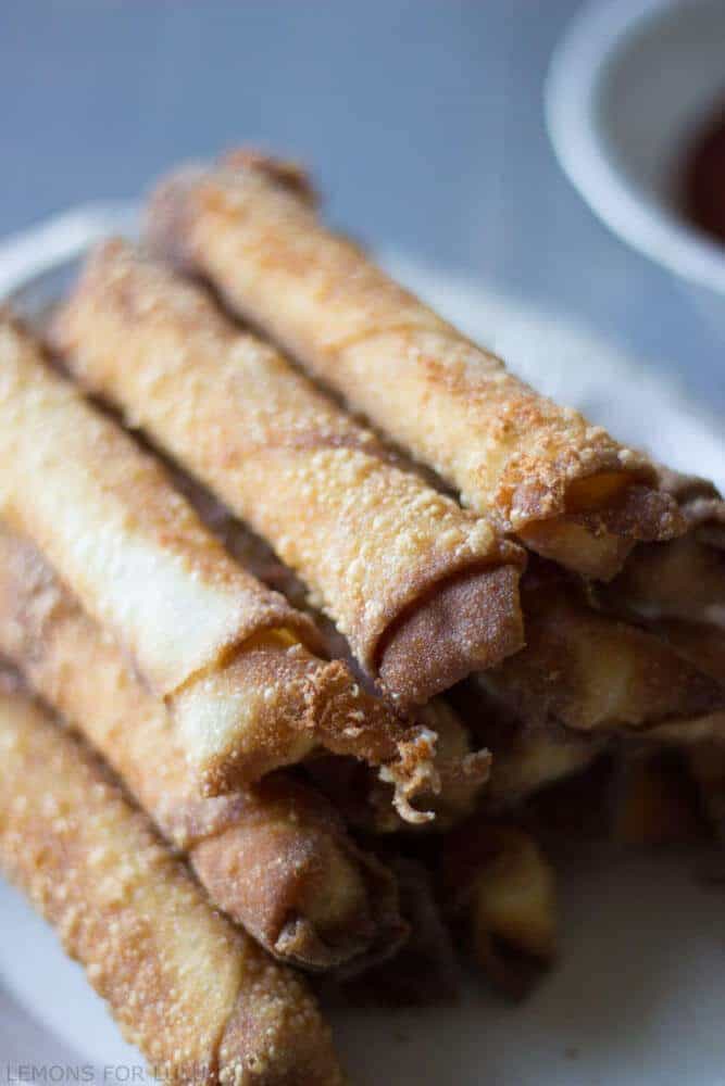 cheese filled egg roll recipe