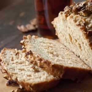 This beer bread will make you feel like a baking expert! It's incredibly tender and soft. The pumpkin ale gives this beer bread a deep rich flavor that is perfect for fall! www.lemonsforlulu.com
