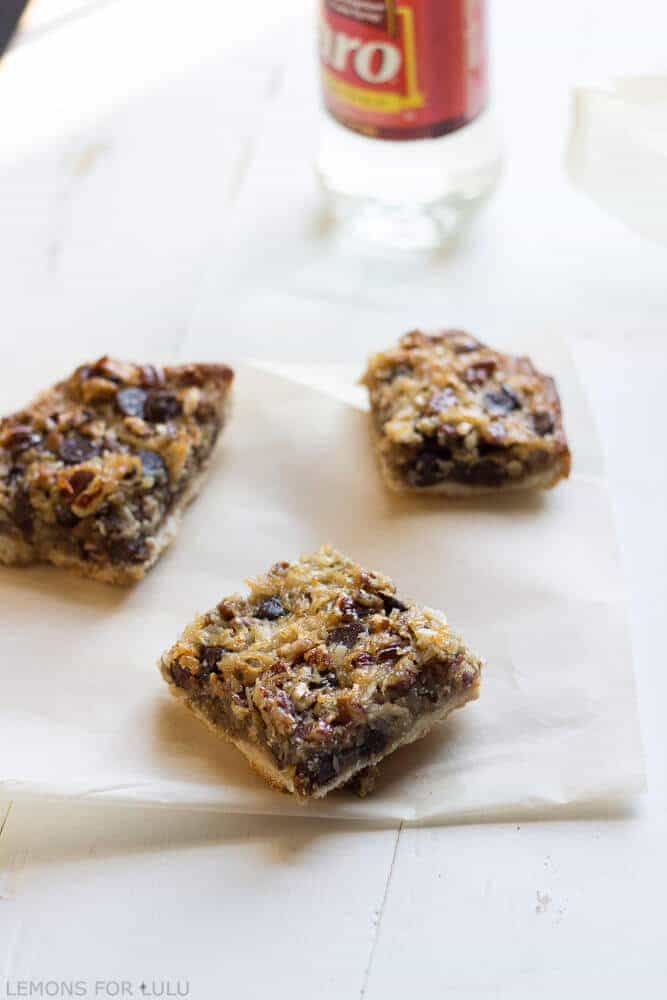 Coconut Pecan Pie Bars - LemonsforLulu.com