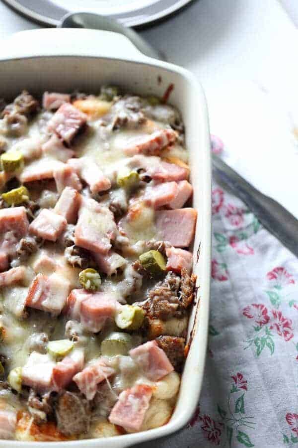 cuban style bubble pizza