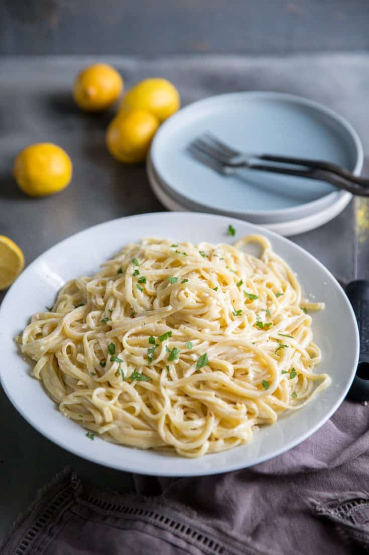 Creamy Lemon Pasta Recipe Lemonsforlulu Com