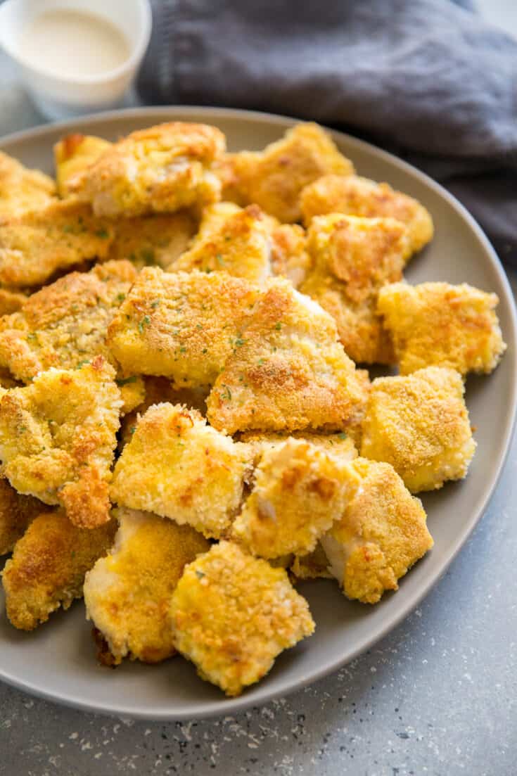 Baked Catfish Bites
