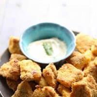 Catfish bites are double coated and then baked which keeps them light and crispy! lemonsforlulu.com