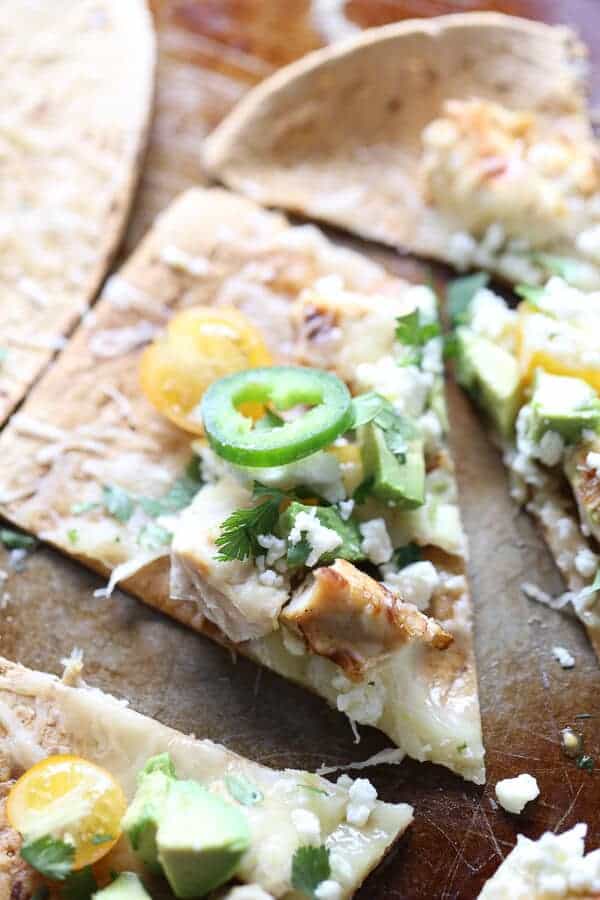Tequila Lime Chicken Pizza