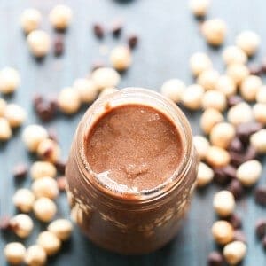 Homemade hazelnut butter swirled with espresso powder and chocolate. The perfectly sophisticated spread! lemonsforlulu.com