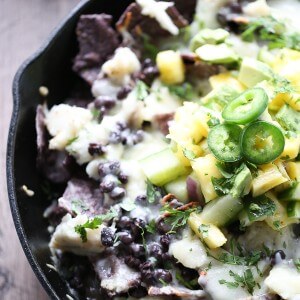 Talipia covered skillet nacho recipe makes for a quick and easy meal! lemonsforlulu.com #bbsuperfreshfan