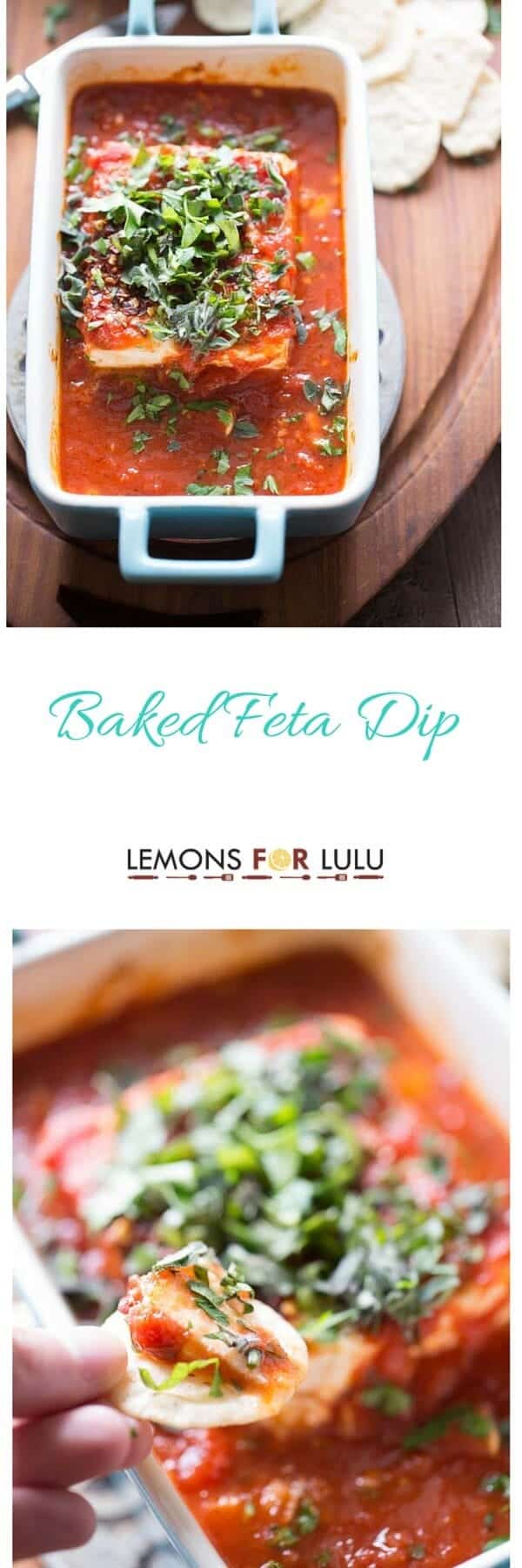 baked feta cheese dip