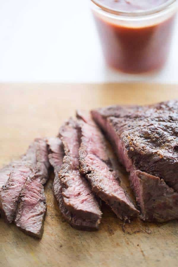 BBQ Steak Over Beer Pizza Crust