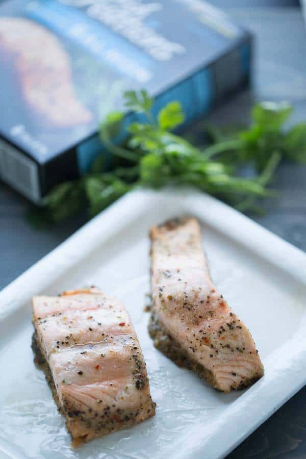 Asian Salmon Sandwich