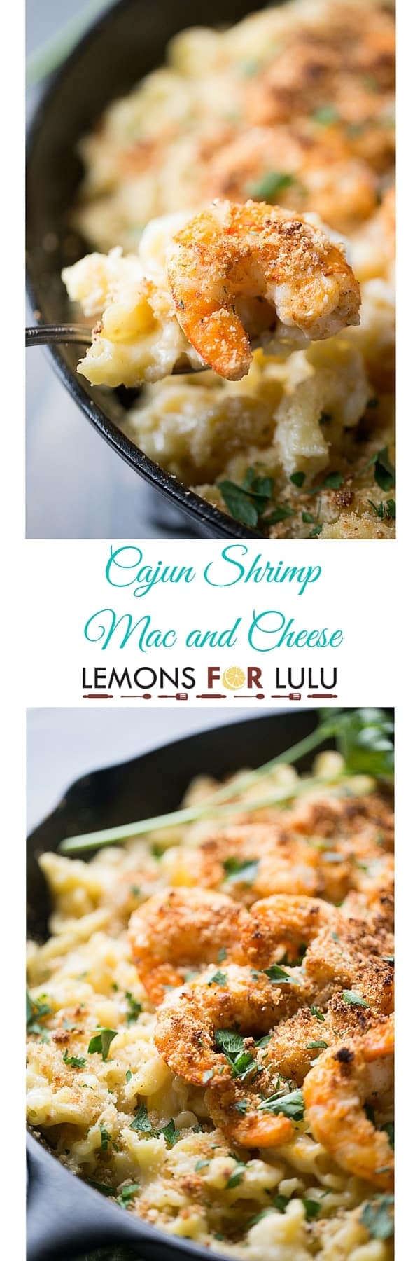 Cajun Shrimp Mac and Cheese Lemons for Lulu