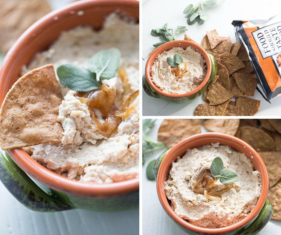 Sage, Caramelized Onion and Gruyere Cheese Dip