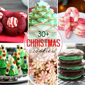 30 Christmas Cookie recipes for your cookie tray ; all you need for the season! lemonsforlulu.com