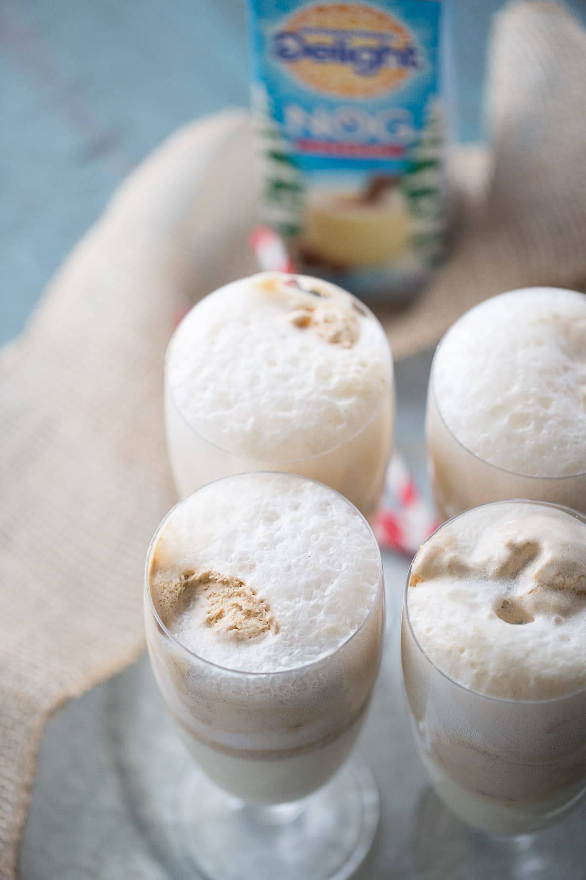 Easy Eggnog Ice Cream Float Recipe Lemons for Lulu