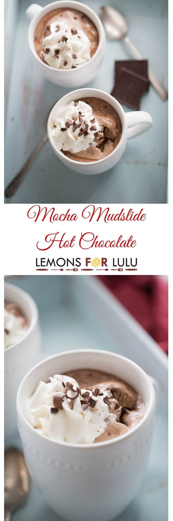 mocha mudslide hot chocolate