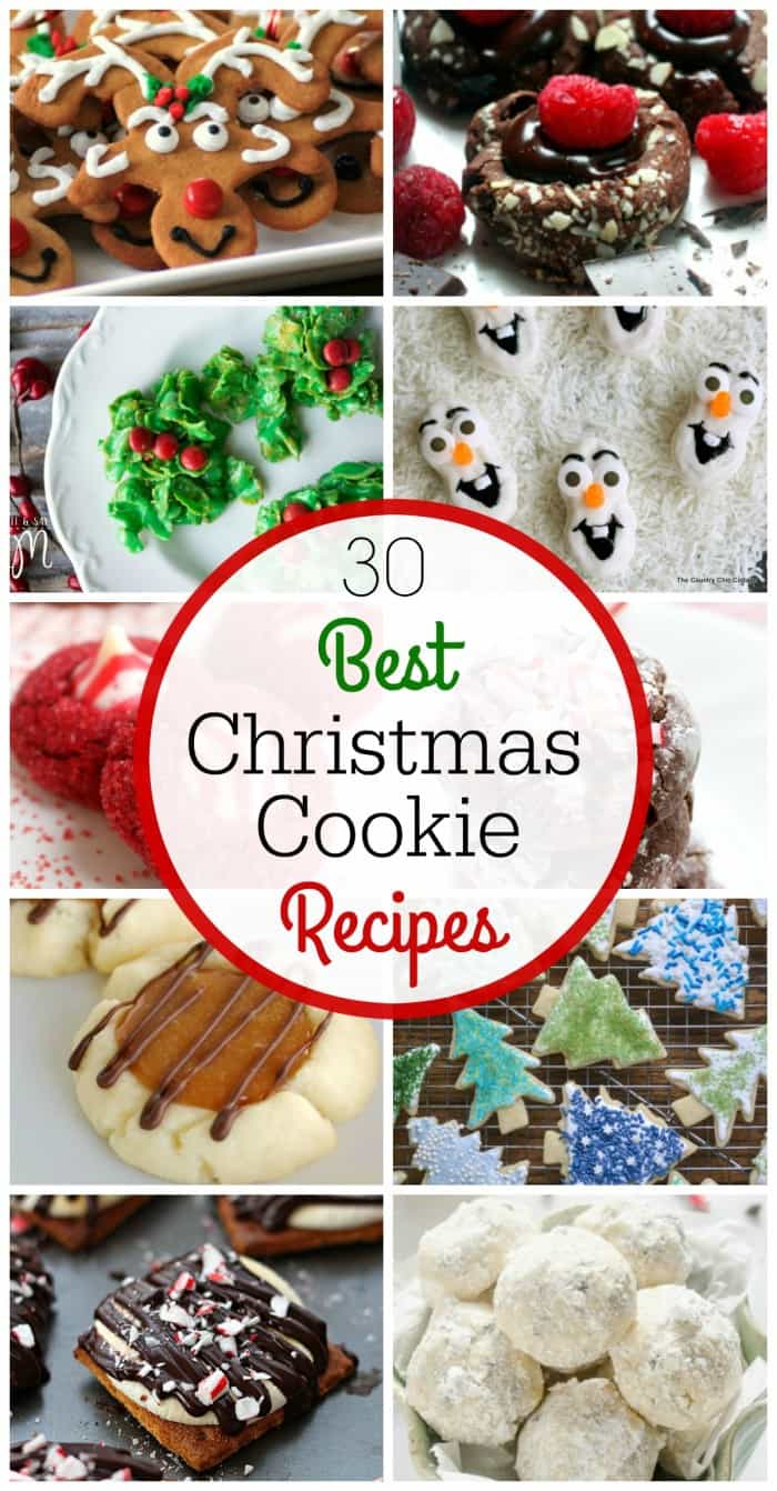 The 30 Best Christmas Cookie Recipes - LemonsforLulu.com