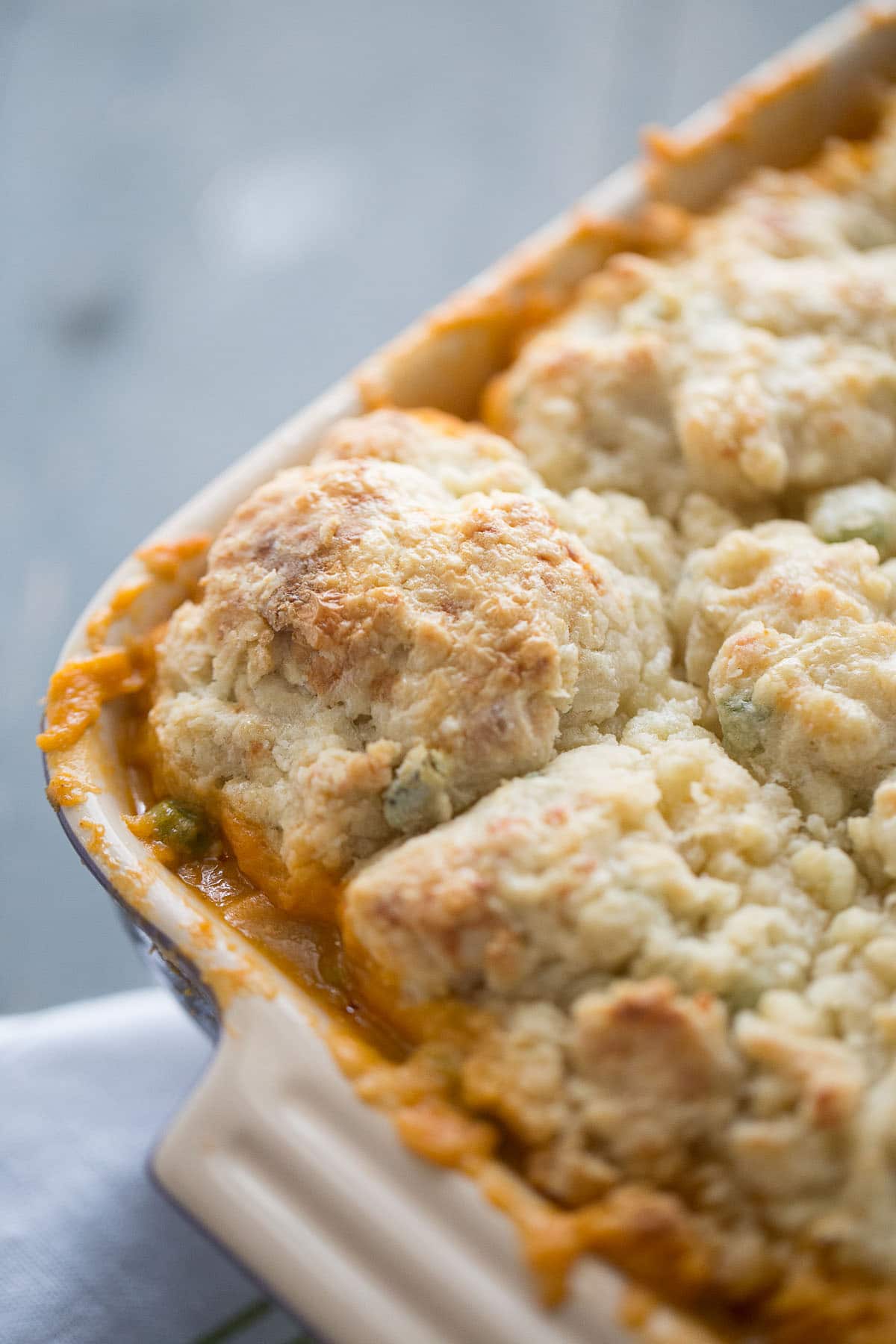 Buffalo Chicken Cobbler