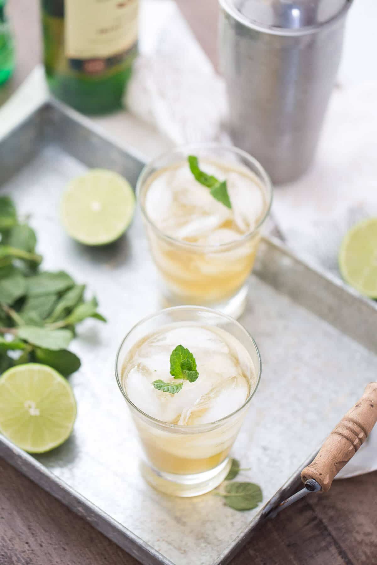 Mint Mojito with Real Irish Whiskey