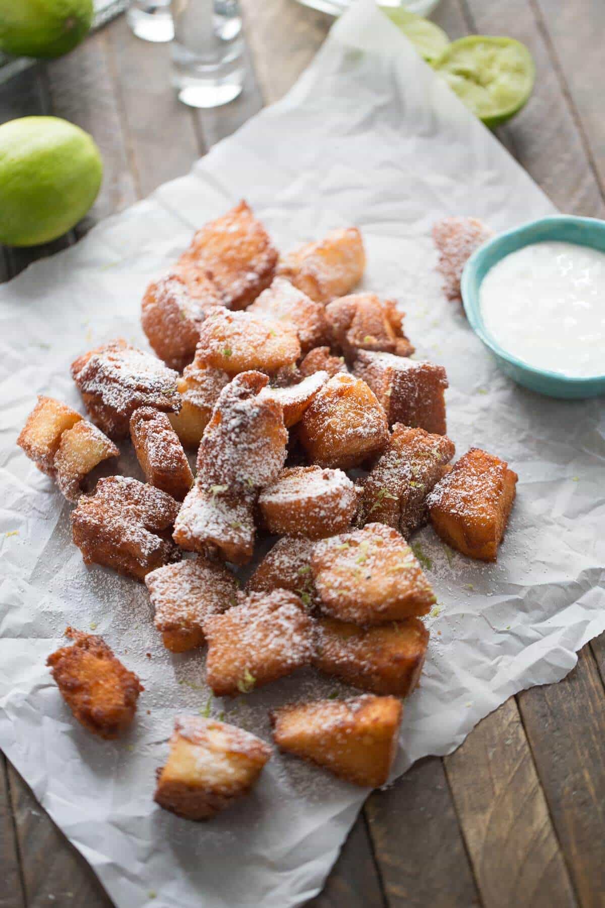 fried tequila shots