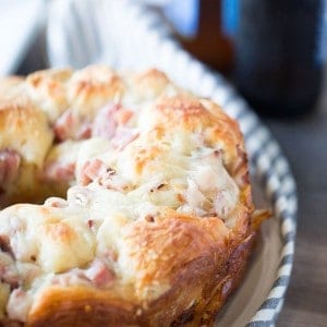 This easy monkey bread recipe is like your favorite sandwich but much more fun to eat!