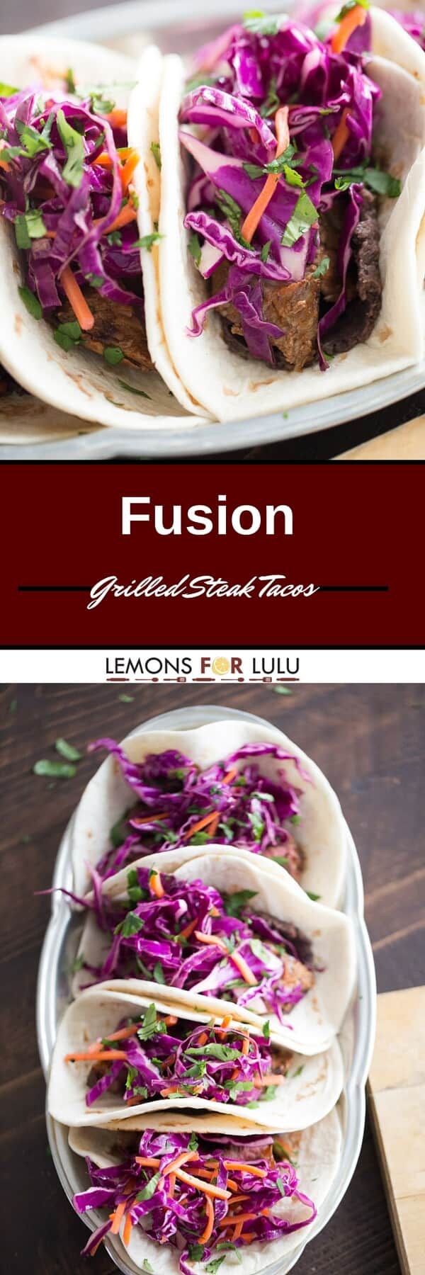 Fusion Grilled Steak Tacos