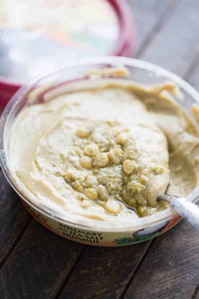 Layered Hummus and Caramelized Onion Dip