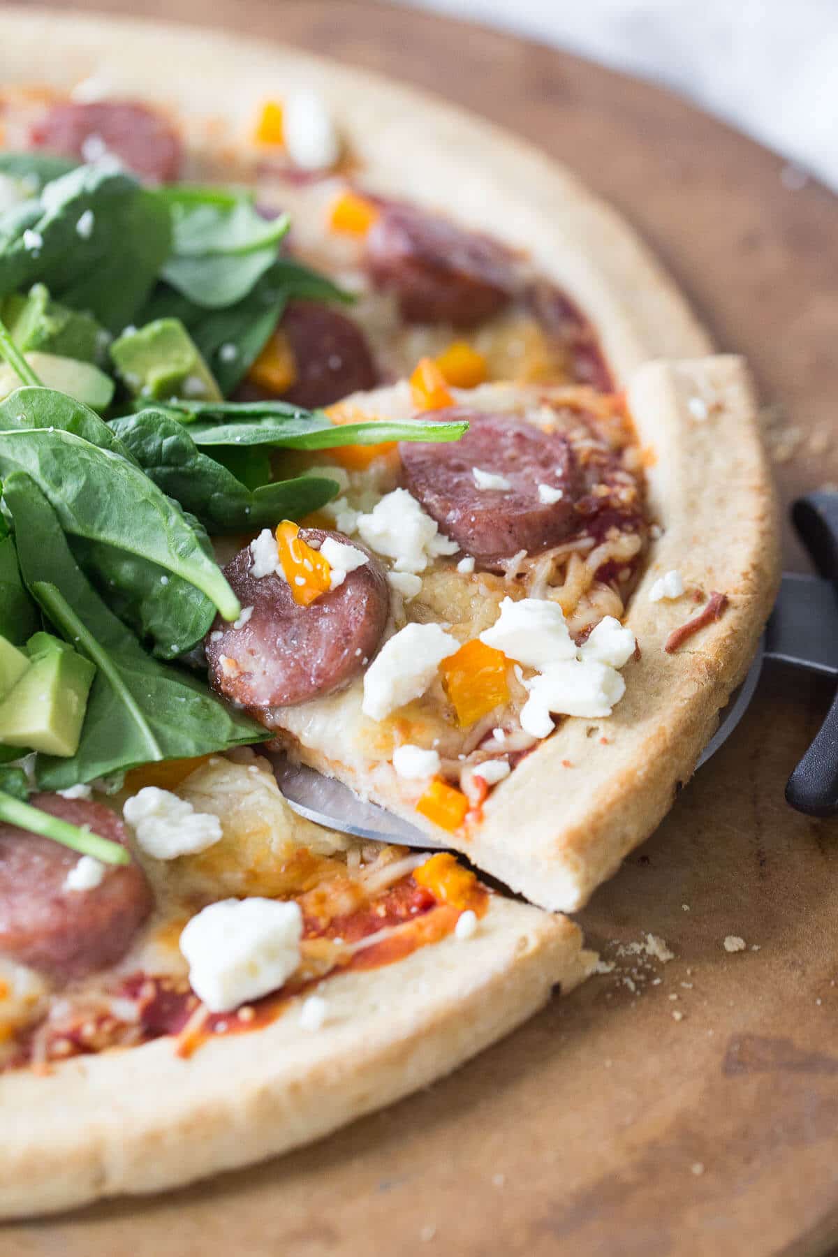 Pineapple Bacon Sausage Pizza