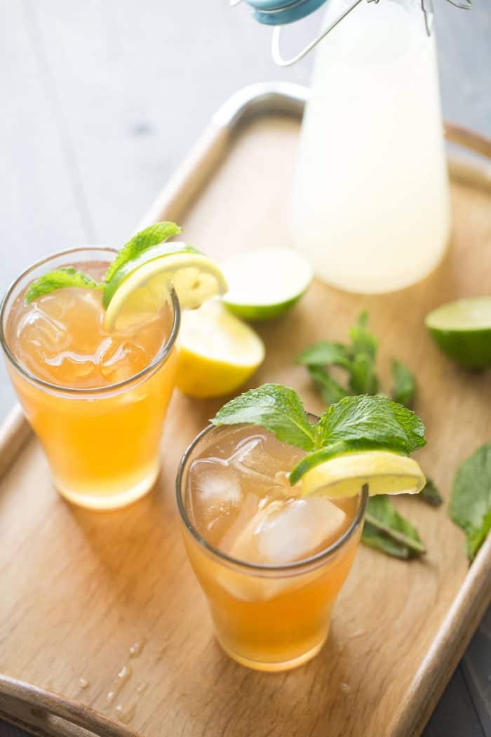 lemonade moscow mule cocktail