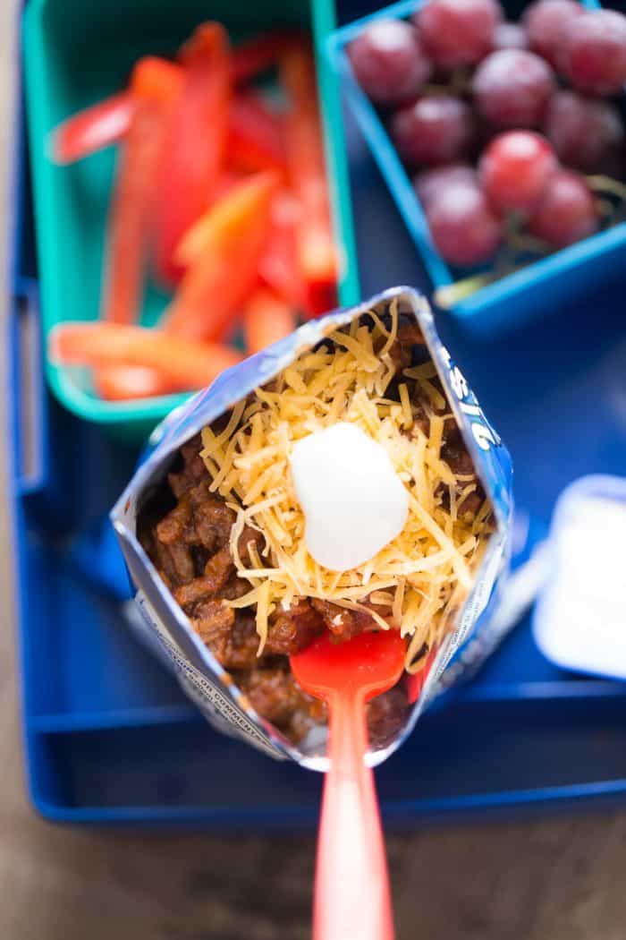 bbq beef walking tacos