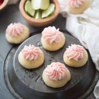 Lime cookies are soft and tender. These sugar cookies are a little tart, a little sweet and very delicious!