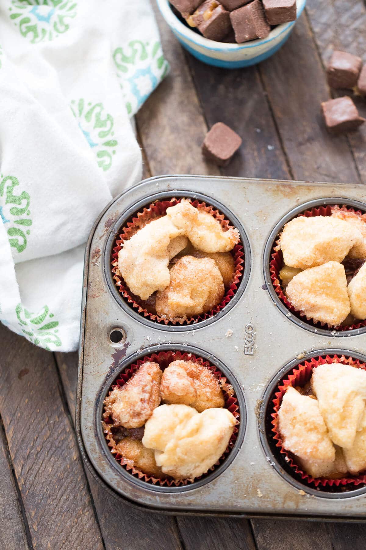 Easy Caramel Apple Monkey Bread Muffin Recipe Lemons for Lulu