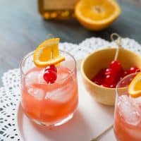 This bourbon daisy is tangy with a hint of sweetness. You need this for your next happy hour!