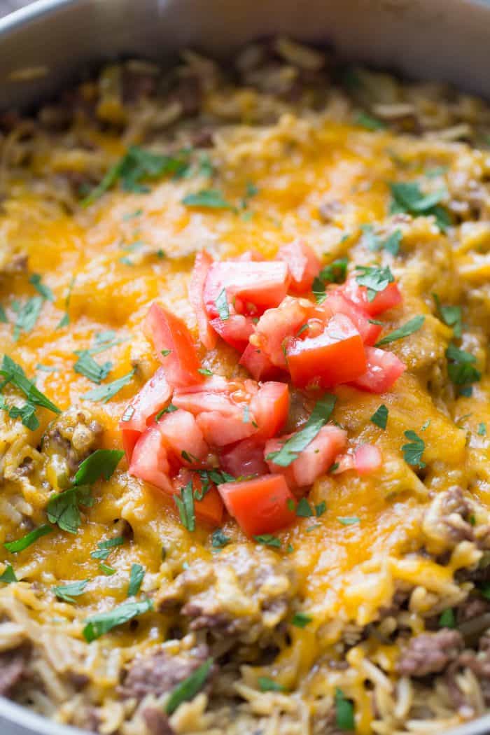 Cheeseburger Skillet Dinner