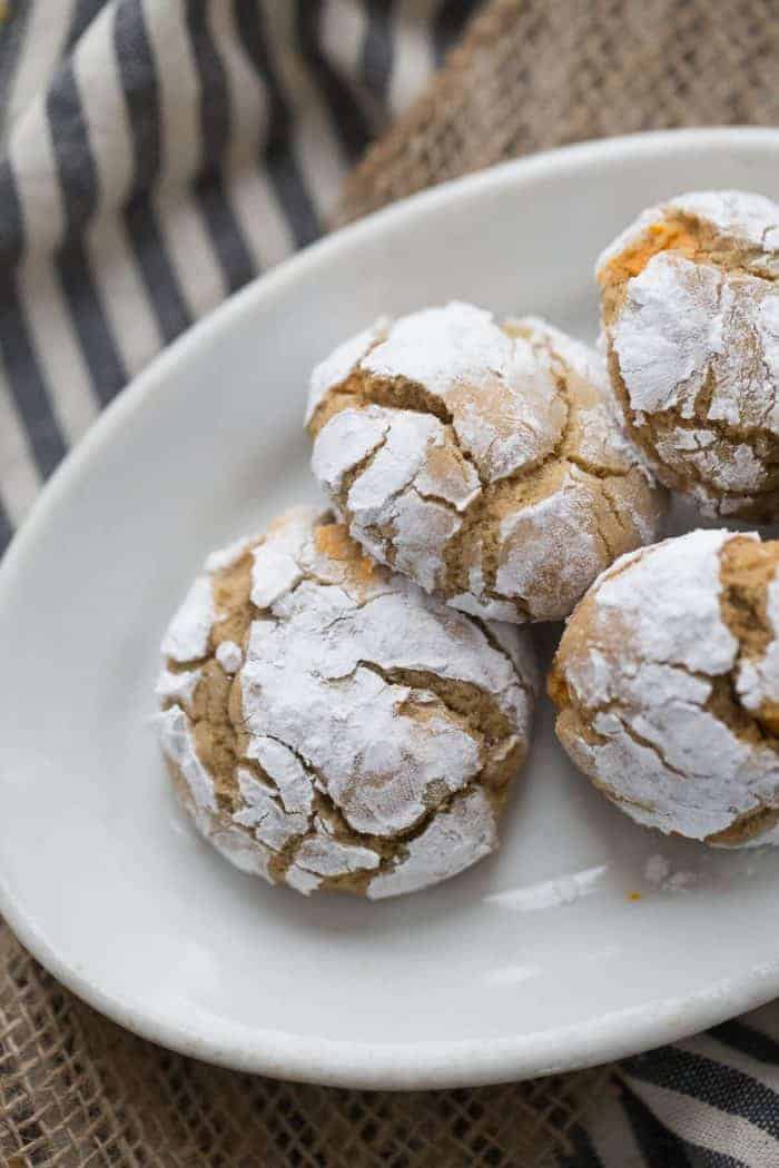 Caramel Crinkle Cookies