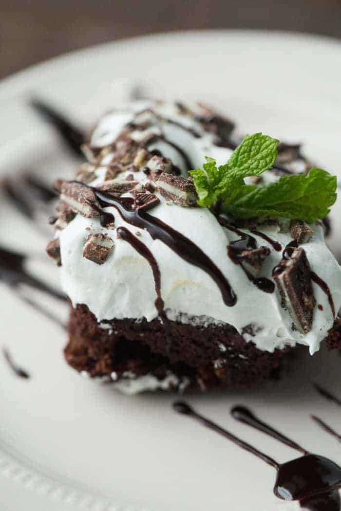 mint chocolate cake