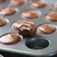 A fudge brownie recipe that is a bite-sized piece of heaven! Rich brownies with mint and frosting are irresistible!