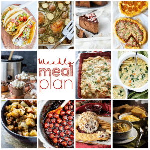 Weekly Meal Plan