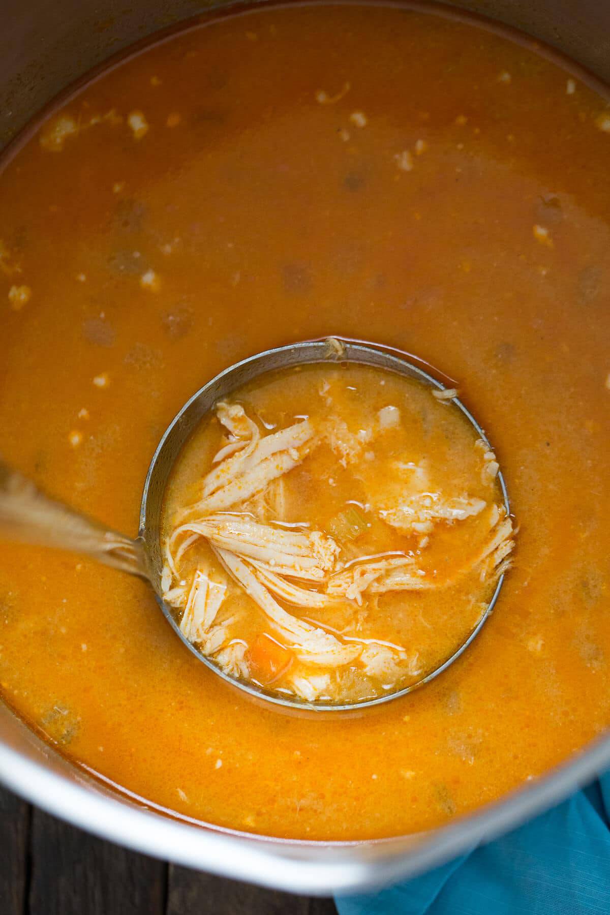 Buffalo Chicken Soup
