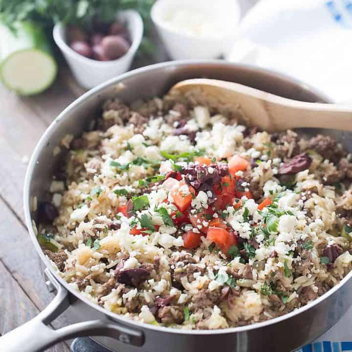 Easy Greek Gyro Skillet-image