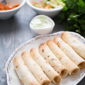 Bahn Mi meets taquito in this easy salmon recipe!