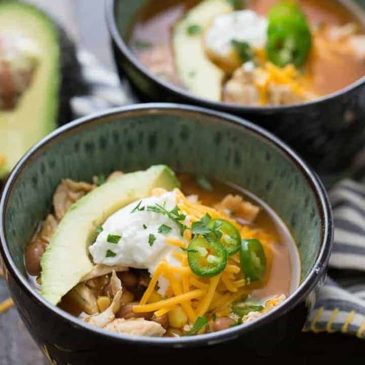 Slow Cooker Chicken Chili