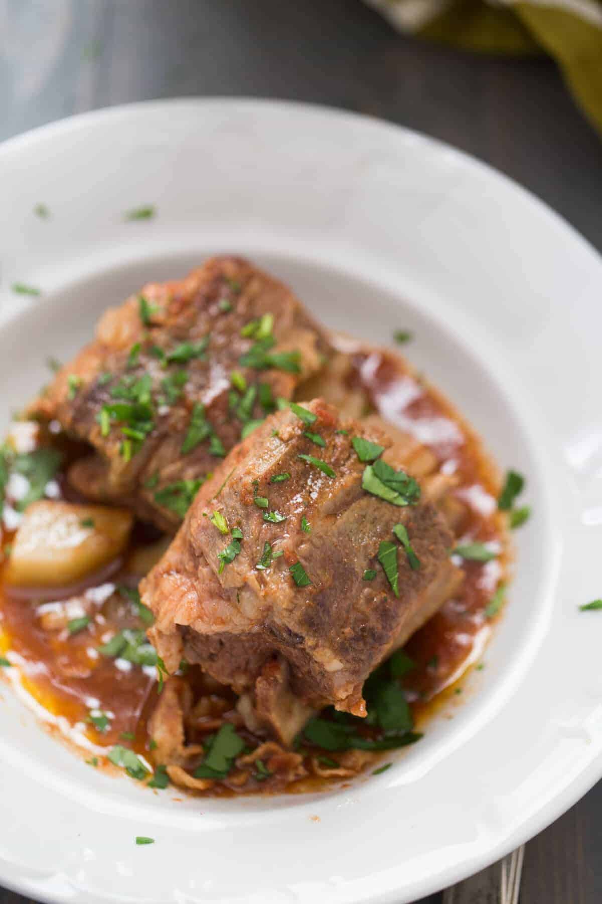 Guinness Slow Cooker Short Ribs