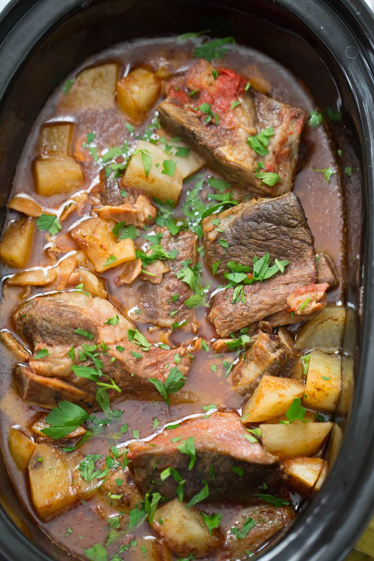 Guinness Slow Cooker Short Ribs