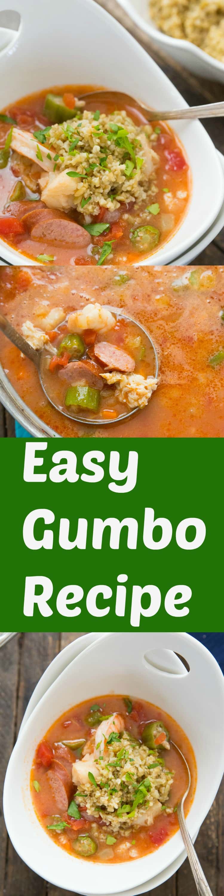 Easy Gumbo Recipe - LemonsforLulu.com