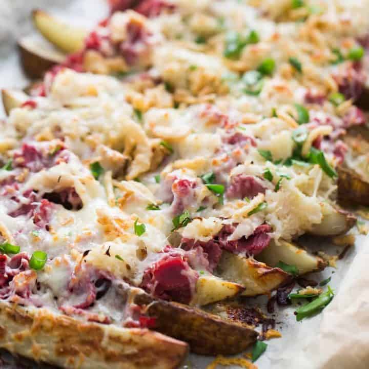 Reuben Loaded Potatoes Recipe