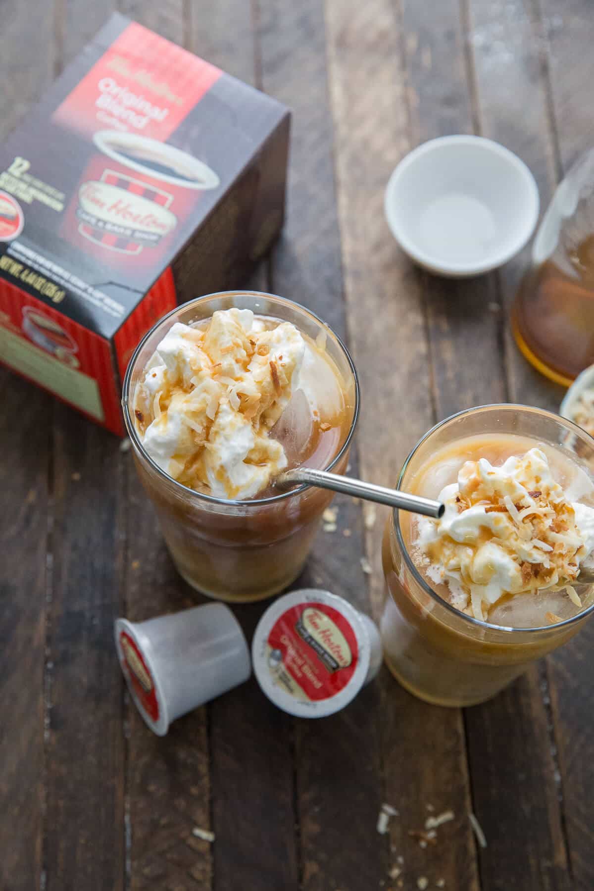 tim hortons iced caramel macchiato calories