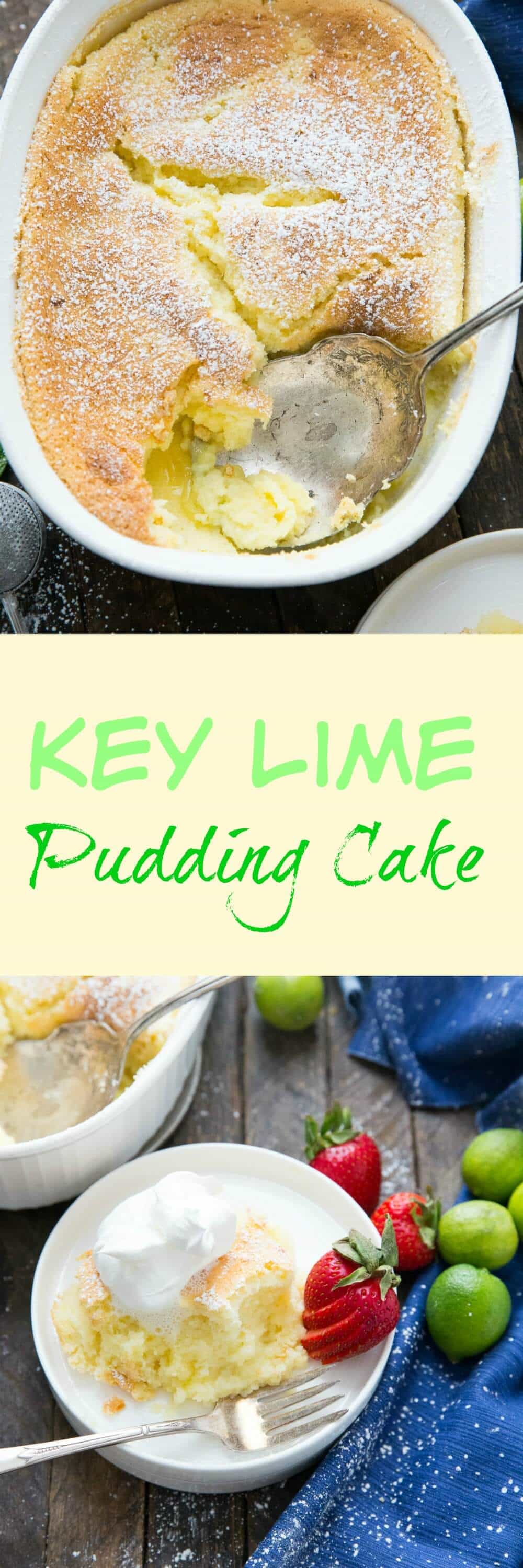 Key Lime Pudding Cake