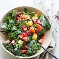 Fresh salads are irresistible! This citrus salad is bursting with freshness between the greens and the fruit. Don't forget the dressing!