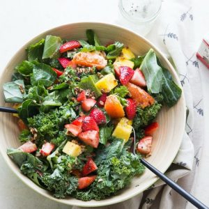 Fresh salads are irresistible! This citrus salad is bursting with freshness between the greens and the fruit. Don't forget the dressing!