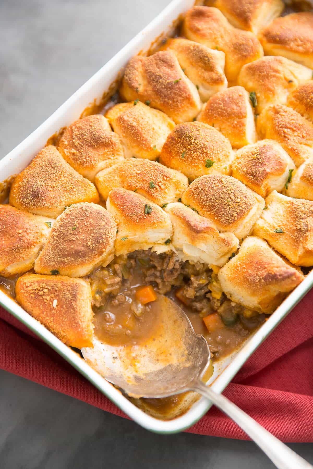 Cheeseburger Pot Pie